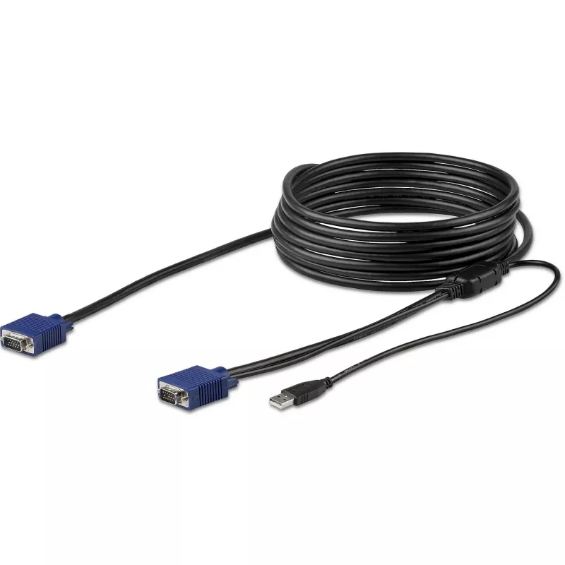 StarTech.com 15 pėdų (4,6 m) USB KVM kabelis stovo konsolėms
