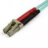 StarTech.com 7m (22ft) LC/UPC į LC/UPC OM4 daugiagyslis šviesolaidinis kabelis, 50/125µm LOMMF/VCSEL Zipcord pluoštas, 100G, maži įterpimo nuostoliai – LSZH šviesolaidinis trumpiklis