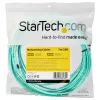StarTech.com 7m (22ft) LC/UPC į LC/UPC OM4 daugiagyslis šviesolaidinis kabelis, 50/125µm LOMMF/VCSEL Zipcord pluoštas, 100G, maži įterpimo nuostoliai – LSZH šviesolaidinis trumpiklis