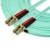 StarTech.com 15m (50ft) LC/UPC to LC/UPC OM3 Multimode Fiber Optic kabelis, Full Duplex 50/125µm Zipcord Fiber kabelis, 100G, Low Insertion Loss, LSZH Fiber Jumper Cord