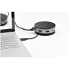 StarTech.com USB C universali jungtis - USB 3.1 Gen 2 10Gbps Type-C mini stotelė su 4K 60Hz HDMI/DisplayPort arba 1080p VGA - 75W PD pralaidumas, 3 prievadų USB šakotuvas, GbE - mobili prijungimo stotis