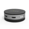 StarTech.com USB C universali jungtis - USB 3.1 Gen 2 10Gbps Type-C mini stotelė su 4K 60Hz HDMI/DisplayPort arba 1080p VGA - 75W PD pralaidumas, 3 prievadų USB šakotuvas, GbE - mobili prijungimo stotis