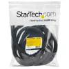 StarTech.com 15' (4,6 m) kabelių valdymo įvorė – lanksti susukta kabelių apvija – 1,0–1,5 colio skersmens išplečiama įvorė – poliesterio laido tvarkyklė / apsauga / slėptuvė – juoda apkarpoma kabelių organizatorė