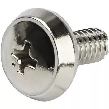 StarTech.com 12-24 serverio stovo varžtai – 50 vnt. pakuotė – nikeliuotas