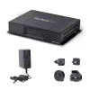 StarTech.com 2x2 HDMI vaizdo sienos valdiklis – 4K 60Hz HDMI 2.0 vaizdo įvestis į 4x 1080p išvestis – vaizdo sienos procesorius kelių ekranų rodymui – vaizdo sienos skirstytuvas – RS232/Ethernet valdymas