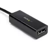 StarTech.com USB C į DisplayPort adapteris - 8K/5K/4K USB Type C į DP 1.4 Alt Mode vaizdo keitiklis - HBR3/DSC/HDR - 8K 60Hz Thunderbolt 3 suderinamas DisplayPort monitoriaus ekrano adapteris