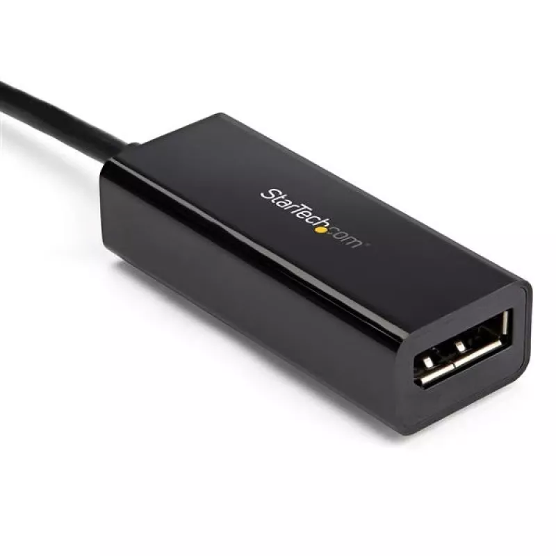 StarTech.com USB C į DisplayPort adapteris - 8K/5K/4K USB Type C į DP 1.4 Alt Mode vaizdo keitiklis - HBR3/DSC/HDR - 8K 60Hz Thunderbolt 3 suderinamas DisplayPort monitoriaus ekrano adapteris