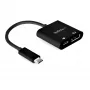 StarTech.com USB-C į DisplayPort adapteris su maitinimo tiekimu – 8K 60 Hz / 4K 120 Hz USB Type-C į DP 1.4 vaizdo keitiklis su 60 W PD pralaidiniu įkrovimu – HBR3 – suderinamas su Thunderbolt 3