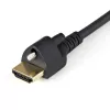 StarTech.com 3 pėdų (1 m) HDMI laidas su fiksavimo varžtu – 4K 60Hz HDR – Greitas HDMI 2.0 monitoriaus laidas su fiksavimo varžto jungtimi patikimam sujungimui – HDMI laidas su Ethernet – M/M
