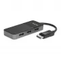 StarTech.com 3 prievadų kelių monitorių adapteris - DisplayPort 1.4 į 3x 4K DisplayPort vaizdo skirstytuvas - dviguba arba triguba 4K - nešiojamųjų / stacionarių kompiuterių DisplayPort MST šakotuvas keliems monitoriams - tik Windows kompiuteriams