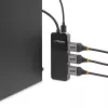 StarTech.com 3 prievadų kelių monitorių adapteris - DisplayPort 1.4 į 3x 4K DisplayPort vaizdo skirstytuvas - dviguba arba triguba 4K - nešiojamųjų / stacionarių kompiuterių DisplayPort MST šakotuvas keliems monitoriams - tik Windows kompiuteriams