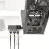 StarTech.com 3 prievadų kelių monitorių adapteris - DisplayPort 1.4 į 3x 4K DisplayPort vaizdo skirstytuvas - dviguba arba triguba 4K - nešiojamųjų / stacionarių kompiuterių DisplayPort MST šakotuvas keliems monitoriams - tik Windows kompiuteriams