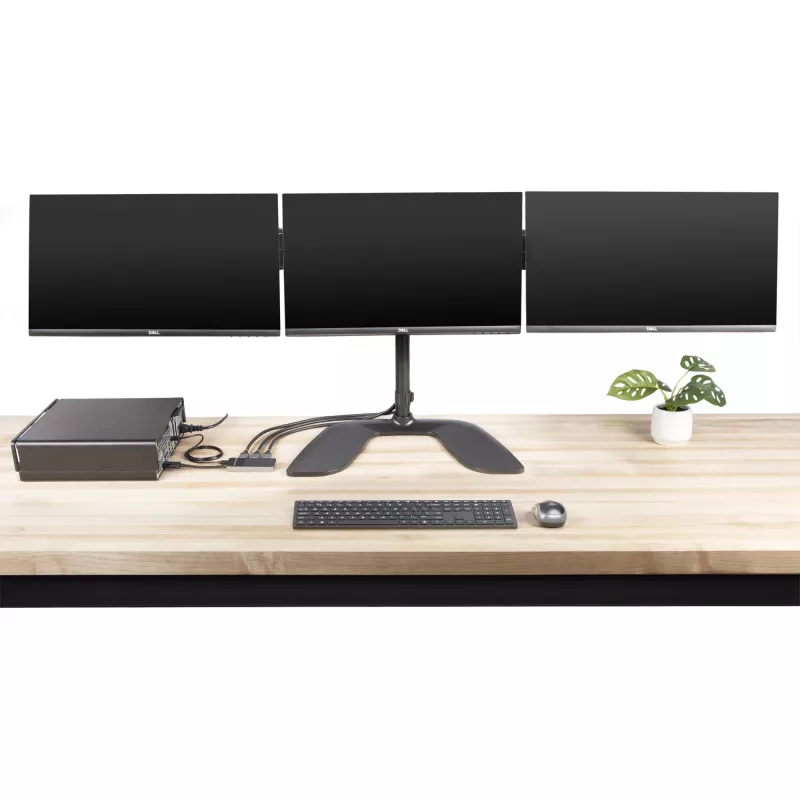 StarTech.com 3 prievadų kelių monitorių adapteris - DisplayPort 1.4 į 3x 4K DisplayPort vaizdo skirstytuvas - dviguba arba triguba 4K - nešiojamųjų / stacionarių kompiuterių DisplayPort MST šakotuvas keliems monitoriams - tik Windows kompiuteriams