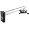 StarTech.com Universalus projektoriaus sieninis laikiklis – projektoriaus laikiklis, tinkamas trumpojo ir itin trumpojo nuotolio projektoriams, iki 33 svarų (15 kg) – pakreipimas/pasukimas/sukiojimas – reguliuojamas 16,5–27,7 colio atstumas nuo sienos – TAA