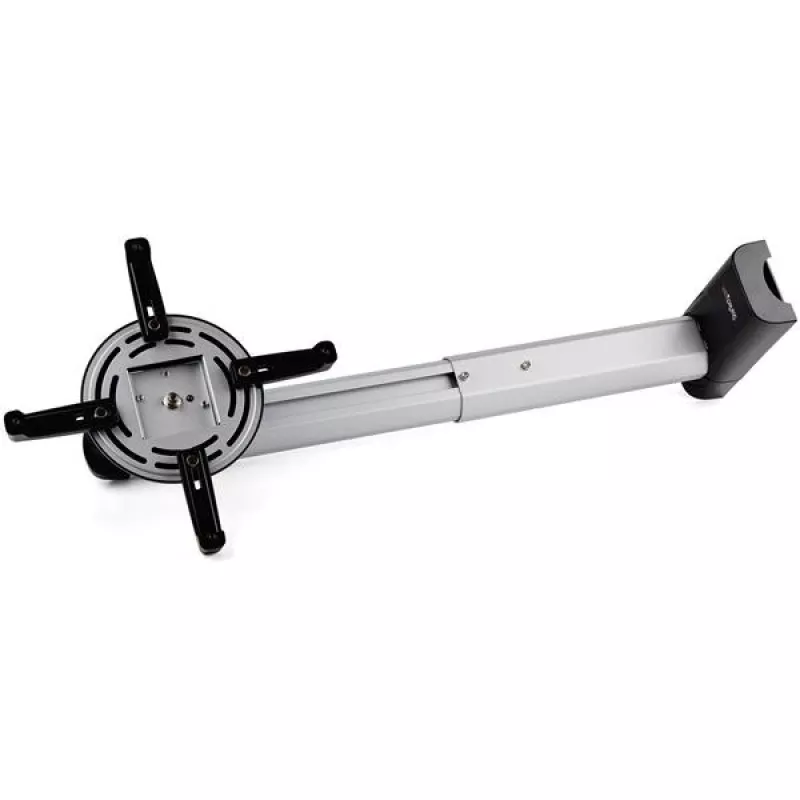StarTech.com Universalus projektoriaus sieninis laikiklis – projektoriaus laikiklis, tinkamas trumpojo ir itin trumpojo nuotolio projektoriams, iki 33 svarų (15 kg) – pakreipimas/pasukimas/sukiojimas – reguliuojamas 16,5–27,7 colio atstumas nuo sienos – TAA