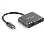StarTech.com USB C daugiafunkcis vaizdo adapteris - 4K 60Hz USB-C į HDMI 2.0 arba Mini DisplayPort 1.2 monitoriaus adapteris - USB Type-C 2-in-1 ekrano keitiklis HDMI/MDP HBR2 HDR - suderinamas su TB3
