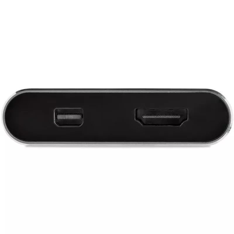 StarTech.com USB C daugiafunkcis vaizdo adapteris - 4K 60Hz USB-C į HDMI 2.0 arba Mini DisplayPort 1.2 monitoriaus adapteris - USB Type-C 2-in-1 ekrano keitiklis HDMI/MDP HBR2 HDR - suderinamas su TB3