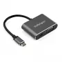 StarTech.com USB-C daugiafunkcis vaizdo adapteris – USB-C į 4K 60 Hz Mini DisplayPort 1.2 arba 1080p VGA monitoriaus adapteris – USB Type-C 2-in-1 MDP HBR2 HDR/VGA ekrano keitiklis – suderinamas su TB3