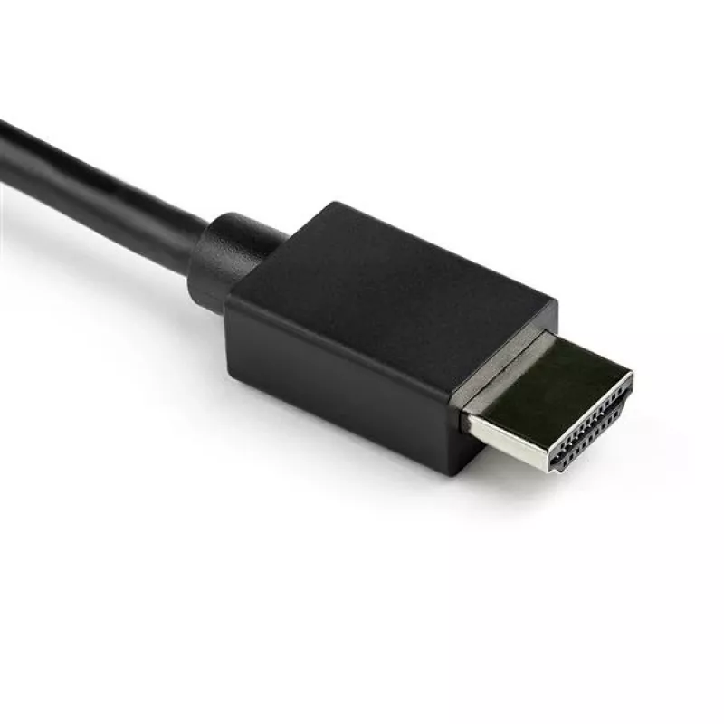 StarTech.com 2 m VGA–HDMI keitiklio kabelis su USB garso palaikymu ir maitinimu – analoginis į skaitmeninį vaizdo adapterio kabelis VGA kompiuteriui prijungti prie HDMI ekrano – 1080p kištukas–kištukas monitoriaus kabelis