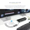 „StarTech.com“ DP į dvigubą HDMI MST HUB – dvigubas HDMI 4K 60Hz – „DisplayPort“ kelių monitorių adapteris su 1 pėdos / 30 cm kabeliu – DP 1.4 kelių srautų perdavimo koncentratorius, DSC | HBR3 – DP į HDMI skirstytuvas
