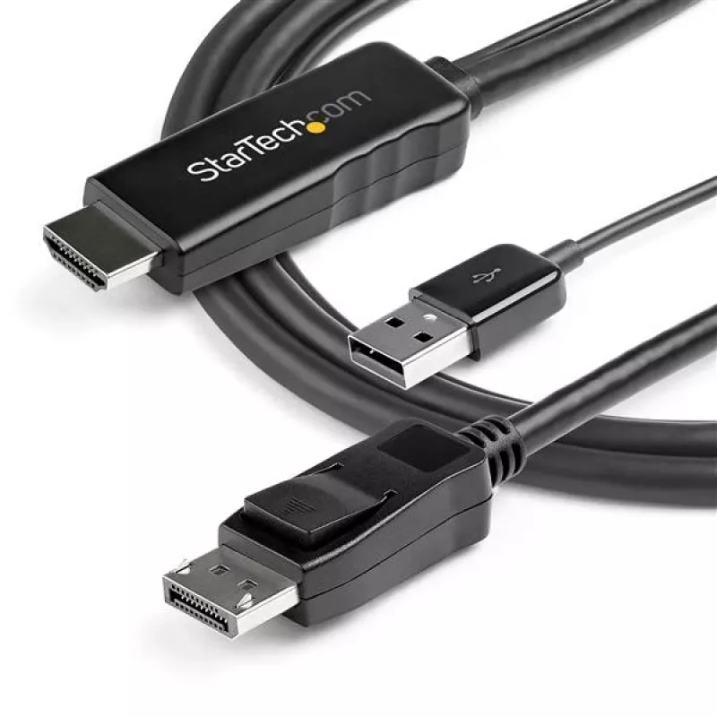 StarTech.com 3 m (9,8 pėd.) HDMI į DisplayPort laidas - 4K 30 Hz