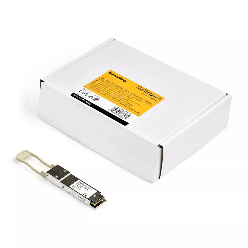 StarTech.com Cisco QSFP-40G-CSR4 suderinamas QSFP+ modulis - 40GBASE-SR4 - 40GbE daugiamodis skaidulinis MMF optinis siųstuvas-imtuvas - 40GE Gigabit Ethernet QSFP+ - MPO 300m - 850nm - DDM Cisco Firepower, ASR9000, ASR1000