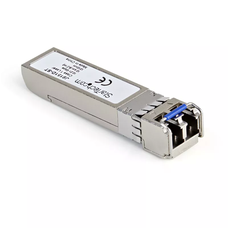 StarTech.com HPE J9151D Suderinama SFP+ Module - 10GBASE-LR - 10GbE Single Mode Fiber Optic siųstuvas-imtuvas - 10GE Gigabit Ethernet SFP+ - LC 10km - 1310nm - DDM HPE 2540, 2920, 2930M