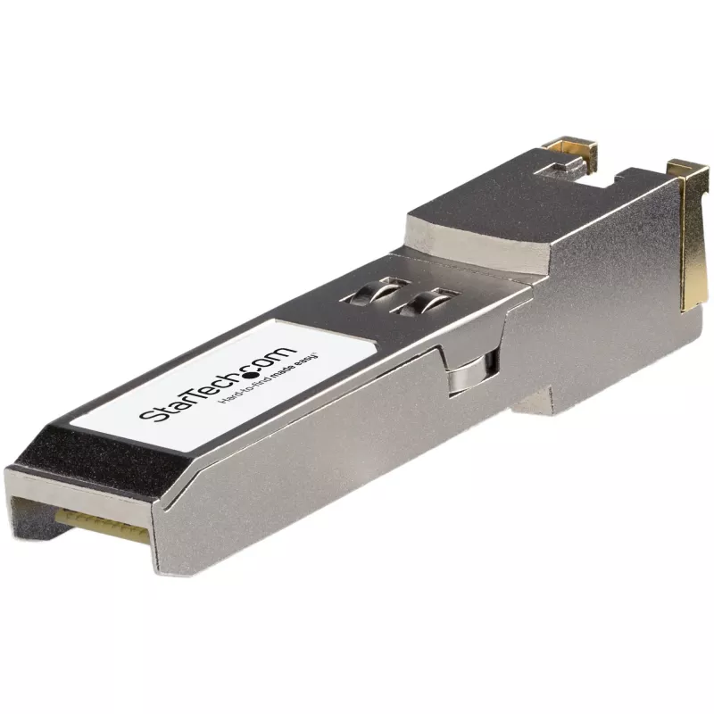 StarTech.com HPE JL563A suderinamas SFP+ modulis - 10GBASE-T - SFP į RJ45 Cat6/Cat5e - 10GE Gigabit Ethernet SFP+ - RJ-45 30m - HPE 8320, 8325-48Y8