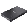 StarTech.com 4 vietų Thunderbolt 3 NVMe korpusas, skirtas M.2 NVMe SSD diskams, 1x DisplayPort vaizdo / 2x TB3 išvesties prievadai, 40 Gbps, 72 W maitinimo blokas, išorinis kietojo disko korpusas