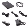 StarTech.com 4 vietų Thunderbolt 3 NVMe korpusas, skirtas M.2 NVMe SSD diskams, 1x DisplayPort vaizdo / 2x TB3 išvesties prievadai, 40 Gbps, 72 W maitinimo blokas, išorinis kietojo disko korpusas