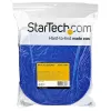 StarTech.com 100 pėdų kabliukų ir kilpų ritinys - pagal dydį pjaustomi daugkartiniai kabelių raiščiai - pramoninė vielos tvirtinimo juosta, reguliuojamos medžiaginės juostos, mėlyna, daugkartinio naudojimo savaime prilimpanti kabelių valdymo juosta