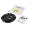 StarTech.com 1,5 m kabelių tvarkymo įvorė – spiralinė – 25 mm skersmens