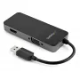 “StarTech.com” USB 3.0 į HDMI ir VGA adapteris - 4K/1080p USB Type-A dviejų monitorių daugiafunkcis adapteris-konverteris - išorinė vaizdo plokštė keliems ekranams - kelių ekranų USB adapteris