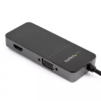 “StarTech.com” USB 3.0 į HDMI ir VGA adapteris - 4K/1080p USB Type-A dviejų monitorių daugiafunkcis adapteris-konverteris - išorinė vaizdo plokštė keliems ekranams - kelių ekranų USB adapteris