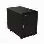 StarTech.com 4-stulpų 15U serverių spintos korpusas, užrakinamas 19 colių duomenų spintos korpusas kompiuteriams / AV / IT įrangai, biuro / namų tinklo spinta su ratukais ir reguliuojamomis tvirtinimo bėgiais