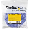 StarTech.com 25ft Hook and Loop Roll - Cut-to-Size Reusable kabelis Ties - Bulk Industrial Wire Fastener Tape /Adjustable Fabric Wraps Blue / Resuable Self Gripping kabelis Management Straps