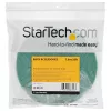 StarTech.com 25 pėdų kabliukų ir kilpų ritinys – pagal dydį kerpami daugkartiniai kabelių raiščiai – pramoninė vielų tvirtinimo juosta / reguliuojamos medžiaginės apvijos žalios / daugkartiniai savaime sukimbančių kabelių tvarkymo dirželiai