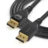 StarTech.com 13ft (4m) VESA sertifikuotas DisplayPort 1.4 laidas, 8K 60Hz HBR3 HDR, UHD DisplayPort į DisplayPort monitoriaus laidas, Ultra HD 4K 120Hz DP 1.4 vaizdo laidas M/M DP jungtis
