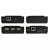 StarTech.com 4K HDMI KVM ilgintuvas per šviesolaidį - HDMI vaizdo ir USB nuotolinis KVM komutatorius / konsolės ilgintuvas - iki 984 pėdų / 300 m (daugiamodis) - 2x 10G MMF SFP+ moduliai - KVM ilginimo rinkinys (TX/RX)