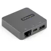 StarTech.com USB-C daugiafunkcis adapteris - USB 3.1 Gen 2 Type-C mini dokas - USB-C į 4K HDMI arba 1080p VGA vaizdas - 10 Gbps USB-A USB-C, GbE - nešiojamas kelioninis nešiojamojo kompiuterio dokas - veikia su Thunderbolt 3