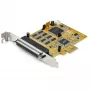 StarTech.com 8-Port PCI Express RS232 Serial Adapter Card, PCIe RS232 Serial Card, 16C1050 UART, Multiport Serial DB9 valdiklis/Expansion Card, 15kV ESD Protection, Windows Only - TAA