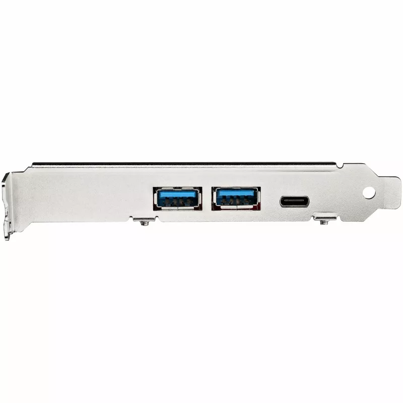 StarTech.com 5 prievadų USB PCIe kortelė – 10 Gbps USB 3.1 Gen 2 PCIe kortelė su 1x USB-C ir 2x USB-A – 1x 2 prievadų IDC (vidinis 5 Gbps USB antraštės išplėtimas) – USB C PCI Express valdiklio kortelė