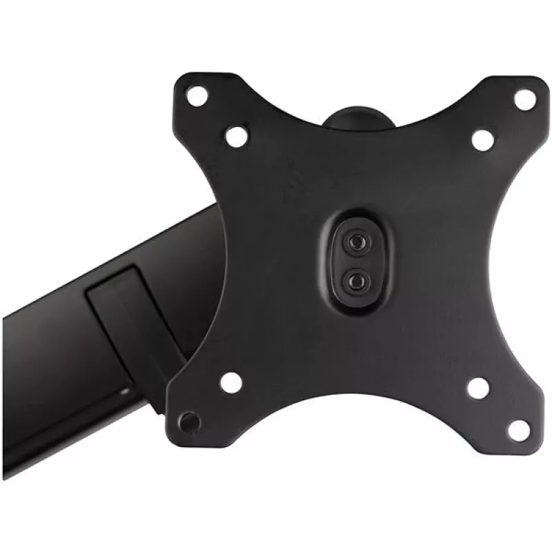 „StarTech.com“ stalo monitoriaus laikiklis su 2x USB 3.0 prievadais, pilno judesio vieno monitoriaus laikiklis, iki 34 colių (17,6 svaro/8 kg) VESA ekranas, spaustuko / įvorės tvirtinimas, mechaninė spyruoklė