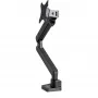 „StarTech.com“ stalo montavimo monitoriaus laikiklis su 2x USB 3.0 prievadais, plonas, pilno judesio, vienam monitoriui, iki 34 col. (17,6 svaro / 8 kg) VESA ekranui, spaustuvas / įvorės montavimas, mechaninė spyruoklė