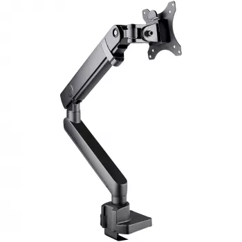 „StarTech.com“ stalo montavimo monitoriaus laikiklis su 2x USB 3.0 prievadais, plonas, pilno judesio, vienam monitoriui, iki 34 col. (17,6 svaro / 8 kg) VESA ekranui, spaustuvas / įvorės montavimas, mechaninė spyruoklė