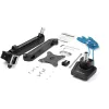 „StarTech.com“ stalo montavimo monitoriaus laikiklis su 2x USB 3.0 prievadais, plonas, pilno judesio, vienam monitoriui, iki 34 col. (17,6 svaro / 8 kg) VESA ekranui, spaustuvas / įvorės montavimas, mechaninė spyruoklė