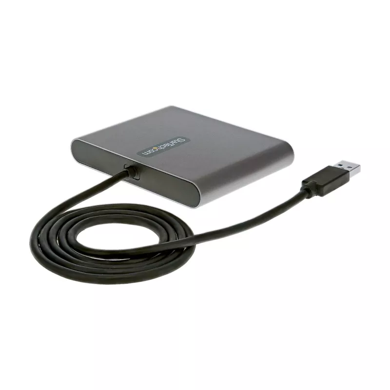 StarTech.com USB 3.0 į Quad HDMI adapteris, USB į 4x HDMI monitoriaus keitiklis, skirtas Windows (nepalaiko macOS/ChromeOS/Linux) – TAA
