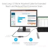 StarTech.com USB C į DVI adapteris - 1920x1200p USB-C į DVI-D adapterio keitiklis - USB Type C į DVI ekraną / monitorių - vaizdo keitiklis - suderinamas su Thunderbolt 3 - 12 colių ilgio pritvirtintas laidas - atnaujinta CDP2DVI versija