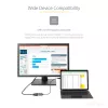 StarTech.com USB C į DVI adapteris - 1920x1200p USB-C į DVI-D adapterio keitiklis - USB Type C į DVI ekraną / monitorių - vaizdo keitiklis - suderinamas su Thunderbolt 3 - 12 colių ilgio pritvirtintas laidas - atnaujinta CDP2DVI versija