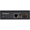 StarTech.com PoE+ pramoninis optinis į Ethernet medijos keitiklis 60W - SFP į RJ45 - Vienmodis/Daugiamodis optinis į varinį Gigabit Ethernet - Kompaktiškas dydis - IP-30/ -40 iki +75°C
